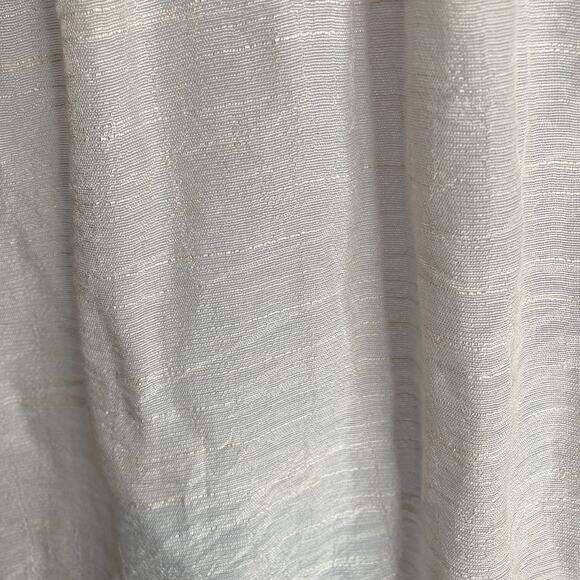 Spense Women's Pale Pink Button Up Blouse Size 3X Roll Tab Sleeves Flowy Coastal - Picture 13 of 13